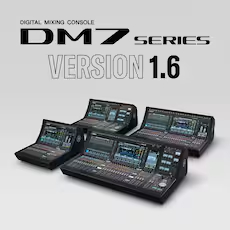 BBIN宝盈集团 DM7 系列数字调音台新固件和PY64-D Dante 接口卡登场